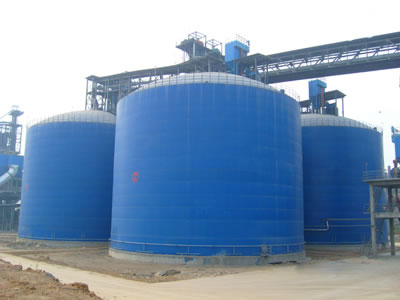 仁兴镇水泥钢板库改造