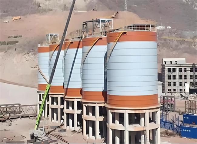 仁兴镇高架钢板仓